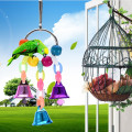 Colorful Beads Bells Parrots Toys Bird Accessories For Pet Toy Swing Stand Budgie Parakeet Cage Pet Bird Parrot Chew Swing Toys