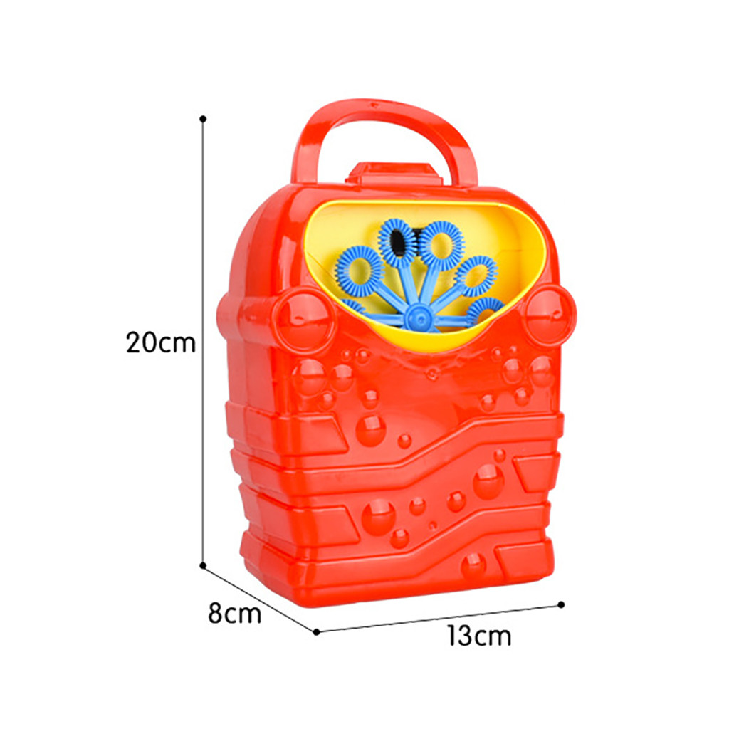 Bubble Machine Durable Automatic Bubble Blower Outdoor Toy for Girl Boy Baby Bath Toy Pool Swimming Bubble Toys for Children