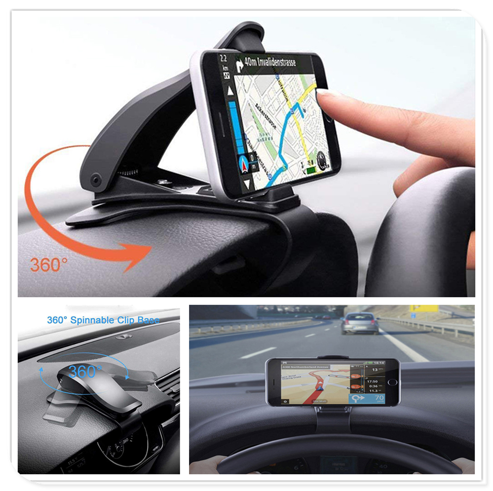 Car Phone Dashboard Holder Mobile auto Mount for Jeep Renegade Cherokee Wrangler Compass Patriot Santafe i20 i30