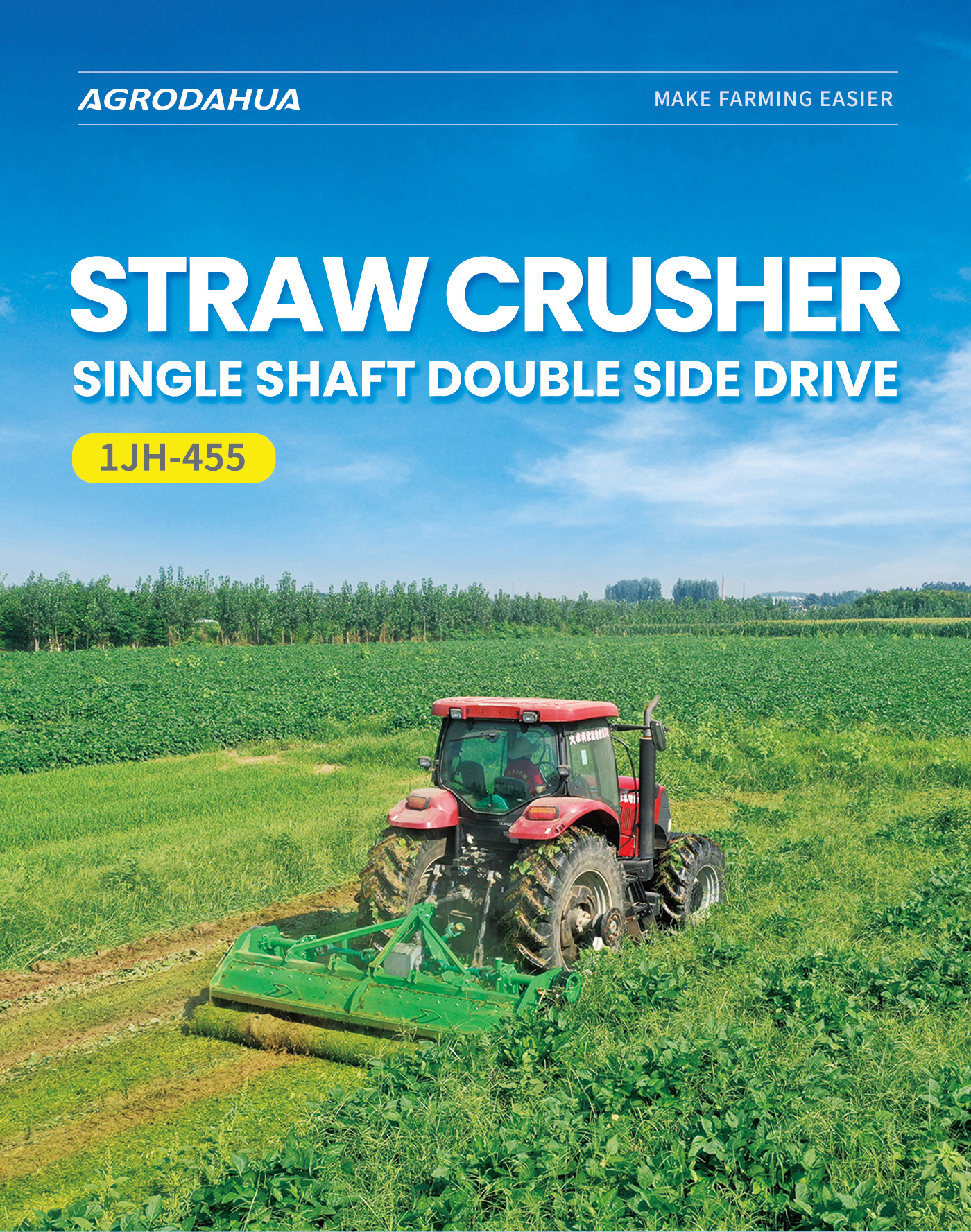 suitable for all types of crop straw