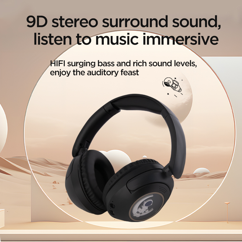 LED lighting headphones for children