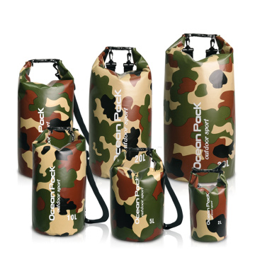 PVC 5L 10L 20L Outdoor Swimming Waterproof Dry Bag Storage For Man Women Swim Rafting Kayak Diving Floating