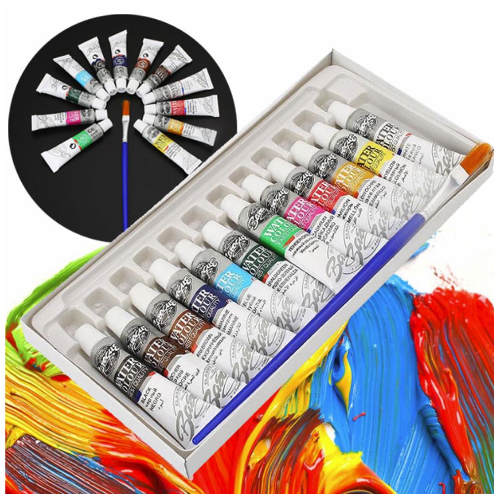 Oil Painting Set Oil Painting Supply Paints Supplies Painting Art Brush Pen Oil Paint Pen 6ml 12 Colors Color Free Acrylic Tube