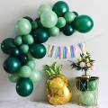 10inch 10/30/50pcs Bean Green balloons retro dark green balloons Wedding Decor Event Party Supplies Helium balloon Arch Globos