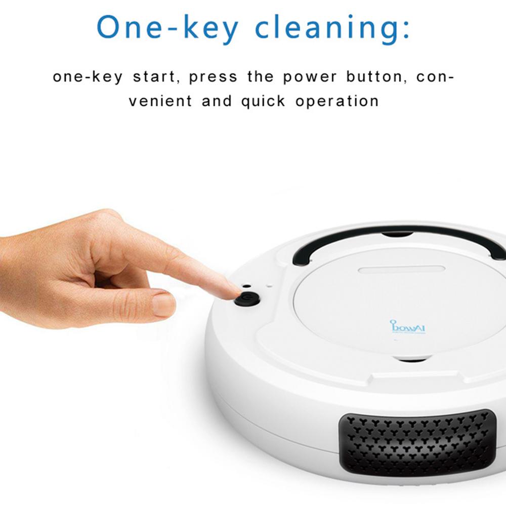 Automatic Robot 3-In-1 Smart Wireless Sweeping Vacuum Cleaner Dry Wet Cleaning Machine Charging Intelligent Vacuum Cleaner Home