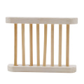 Portable Soap Dishes Natural Wood Soap Tray Holder Dish Storage Bath Shower Plate Home Bathroom Wash Soap Holder Organizer