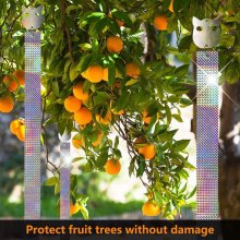 Bird Protective Equipment Keep Birds away from your orchard Sweeping Kite Laser Ribbon Orchard Reflective Drive Birds Gardening