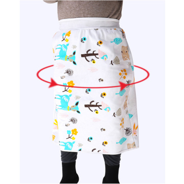 Fit For 80 kg Adult Diaper Skirt Waterproof ABDL Washable Reusable Urine Pad Adult Baby Cotton Diaper