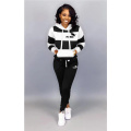 Winter Tracksuit Women 2 Piece Set Sweatshirt Print Hoodies+Pants Sportwear Women's Sports Suit Female Hooded Set Hoodies Suit