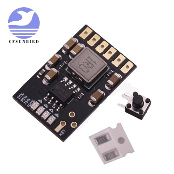 4 In 1 Charger Discharger Boost 5V 2.1A Module for 3.7V 4.2V Battery DIY Mobile Power with Button