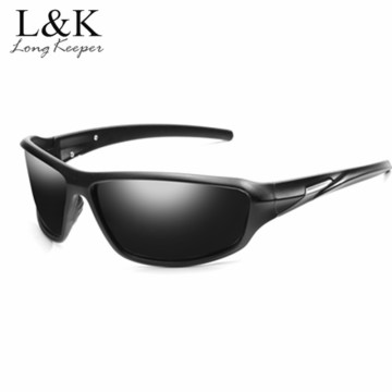 LongKeeper 2019 Brand Polarized Driving Night Vision Glasses Men Women Square Sunglasses UV400 Goggles Outdoor Sports Eyewears