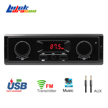 Car Radio Auto Audio Stereo 12V Support FM Aux Car Audio 1 Din Receiver USB MP3 AutoRadio Player No Bluetooth No Remote Control