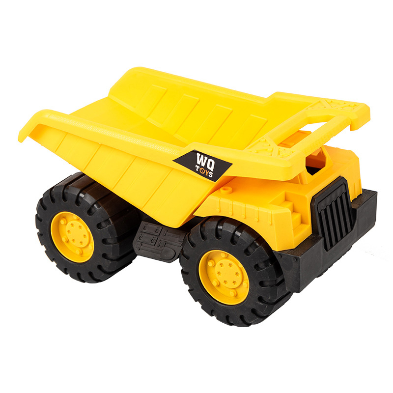 Baby Classic Simulation Large Engineering Suit Car Fall Resistance Toy Excavator Model Bulldozer Drilling Truck Gift for Boy