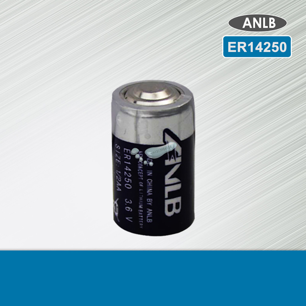 1PCS ANLB ER14250 ER 14250 CR14250SL 1/2AA 1/2 AA 3.6V 1200mAh PLC industrial lithium battery primary battery for camera