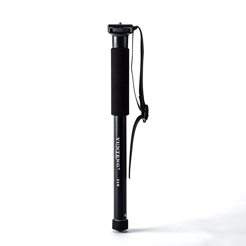 Aluminum Alloy Monopod for Gopro DLSR SLR Cameras Extendable Selfie Stick+Phone Holder for Iphone Huawei Samsung Xiaomi Phones
