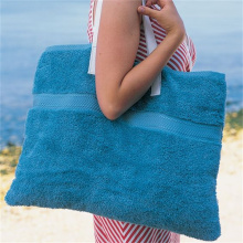 beach towel bag cotton towel tote bag