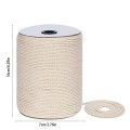 45#3mm x 300m Cotton Rope Multi-purpose Creative Diy Cotton Rope Strands Twisted Macrame Cotton Cord for Wall Hanging Crafts