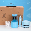 Tenwin Electric Pencil Sharpeners Automatic Pencil Sharpener Kawaii Pen Knife Battery/USB Charge Powered Stationery Supplies