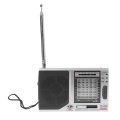 OOTDTY KK-9803 FM/MW/SW1-8 Full 10 Band Hi-Sensitivity Radio Receiver With Folding Kickstand