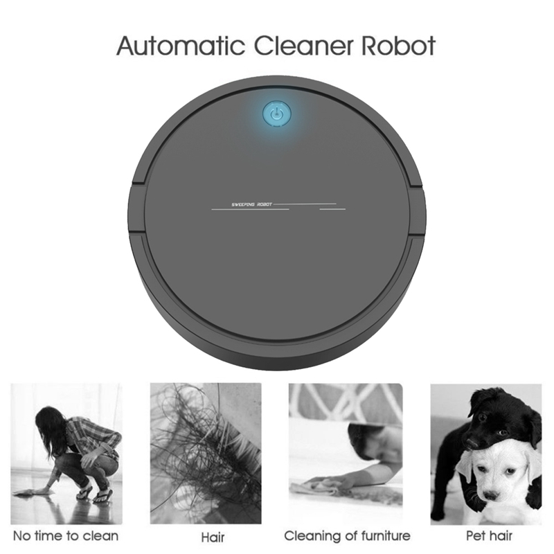 Creative Automatic ing Robot Vacuum Cleaner USB Charging Cordless Vacuum Cleaner Cordless Robot Vacuum Robots