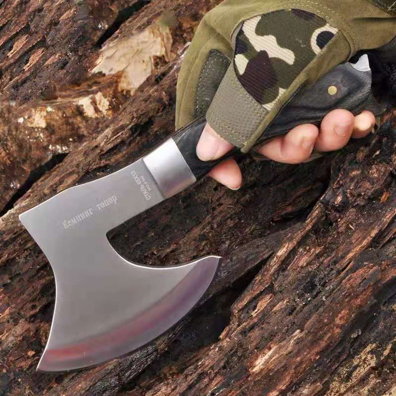 Meat cutting and bone cutting multi-function tomahawk mountain axe machete camping hunting survival outdoor activities