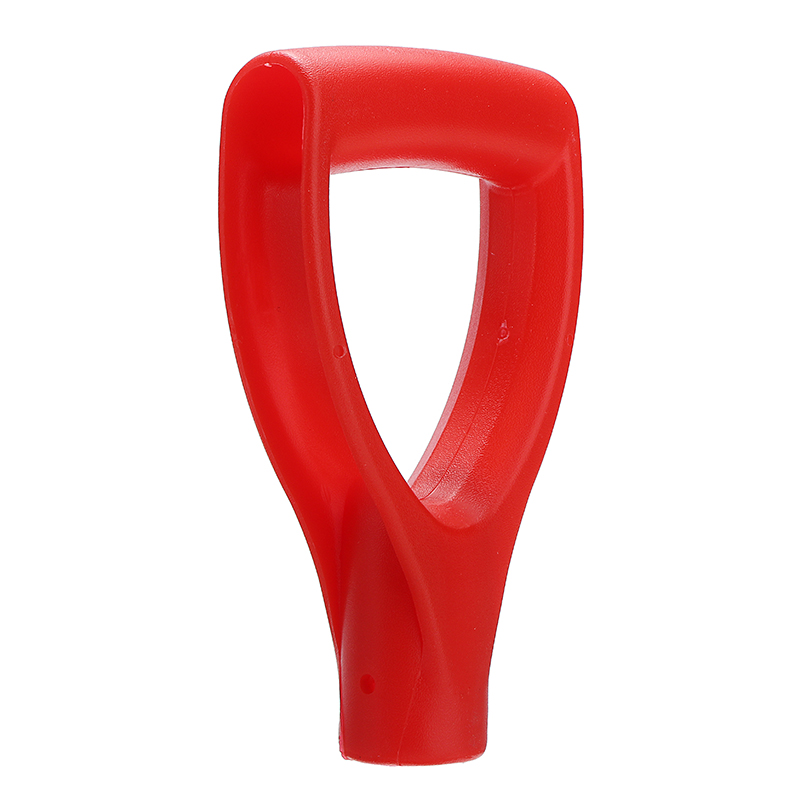 Red Plastic Handle Shovel Replacement D-Grip Handle For Spade Fork Shovel 32mm