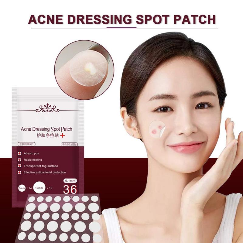 36pcs Acne Patch Dressing Spot Patch Pimple Remover Tool Set Acne Patch Skin Care Blemish Treatment Invisible Acne Stickers