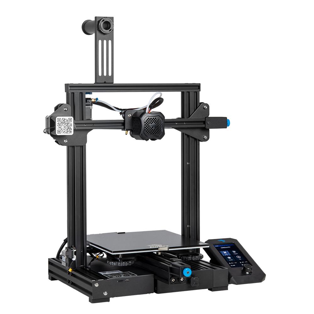 CREALITY 3D Ender-3 V2 Printer Kits With 32 Bit Silent Mainboard New UI Display Screen Resume Printing