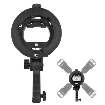 Handheld Grip S-Type Bracket Bowens S Mount Holder for Speedlite Flash Snoot Softbox Beauty Dish Honeycomb Dropshopping