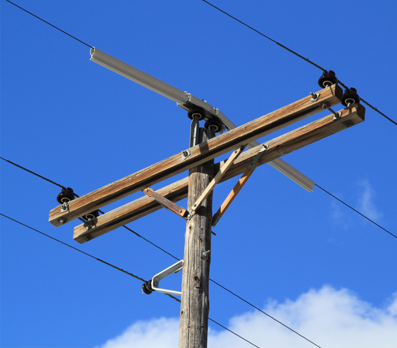 utility pole crossarm (2)