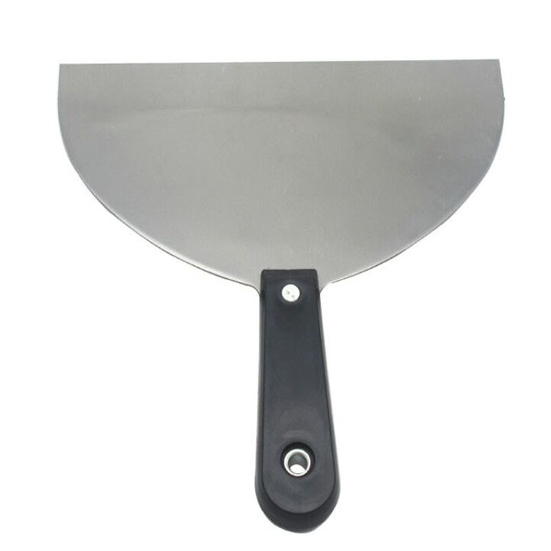 8-inch Putty Knife Scraper Blade Shovel Carbon Steel Wall Plastering Knife Hand Construction Tools