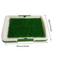 Plastic Products Mobile Cleanliness Environmentally Friendly Three-layer Lawn ABS Material New Large Flat Dog Pet Toilet