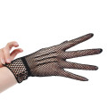 Women Summer UV-Proof Driving Gloves Mesh Fishnet Gloves Nylon Mesh Solid Thin Summer women gloves mitten animals gloves woman#1