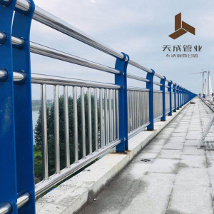 Modern Ornamental Guardrail for Public Spaces