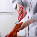 Stainless Steel Scissors New Lobster Fish Shrimp Crab Seafood Scissors Shears Snip Shells Kitchen Tool Slimme Keukentang