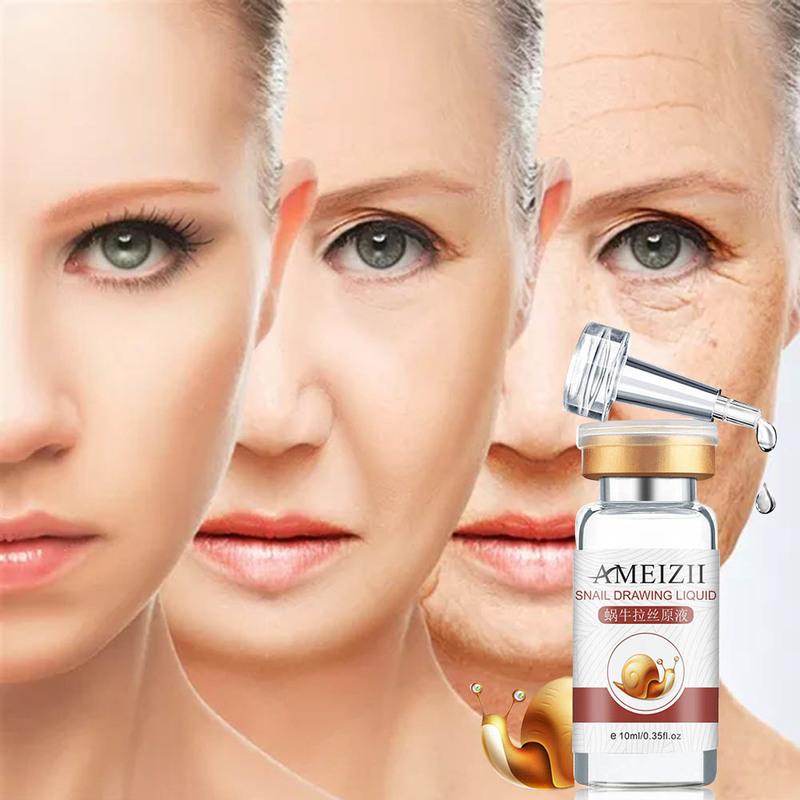 Anti-Aging Skin Care Serum Snail Essence Hyaluronic Acid Lifting Firming Essence Moisturizing Whitening Repair Skin Care TSLM1