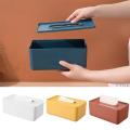 Plastic Tissue Box Wet Tissue Holder Baby Wipes Paper Towel Napkin Home Storage Box Paper Dispenser Organizer R0Y2