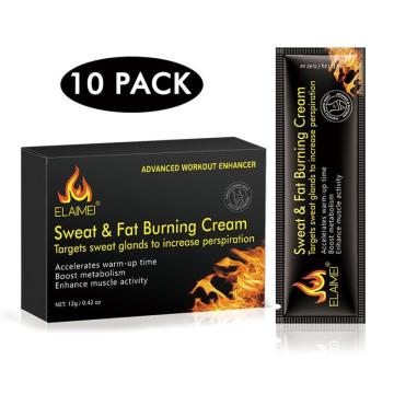 10Pcs/lot Slimming Cream Accelerate Sweat Fat Burning Cream Lose Weight Accelerate Muscle building Activity Slimming Fat Burn