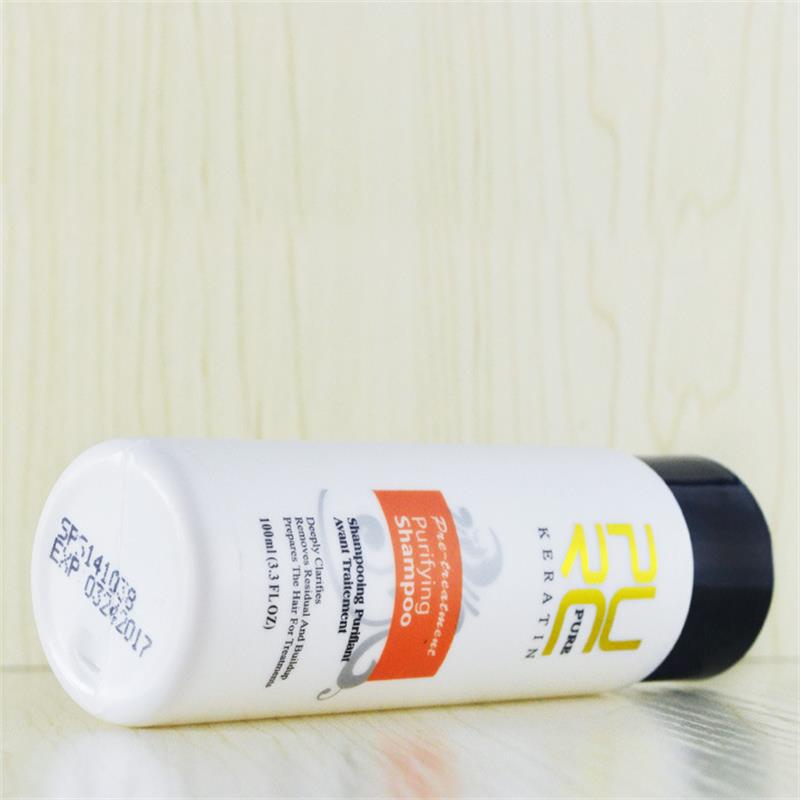 2PCS/Set PURC 12% Brazil Keratin Treatment 300ml + Purifying Shampoo 100ml Make Hair Straightening Smoothing Hair Care Products