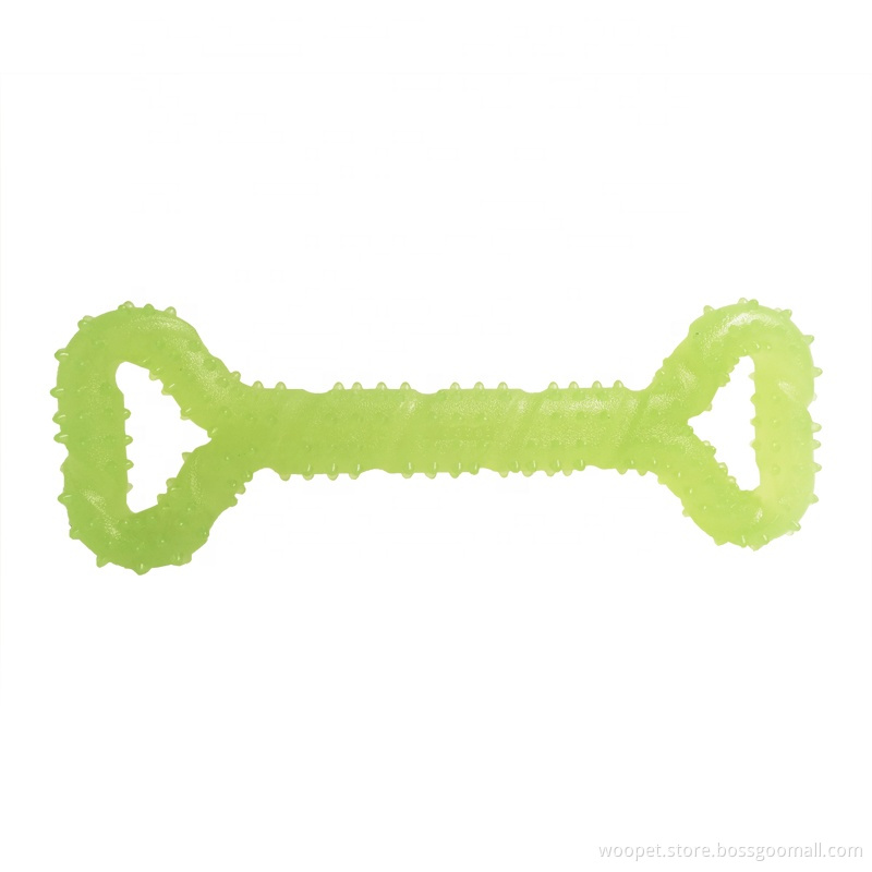 Glow In The Dark Heavy Duty Durable Interactive Chew Toys for Aggressive Chewers