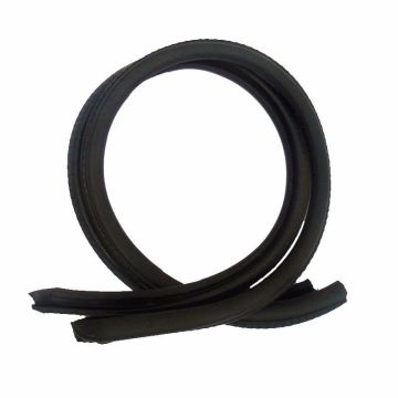 2pcs 80cm B-type Auto Car Door Window Trim Edge Rubber Seal Weather Strip Black Car Seal Strips Car Accessories Car Trim