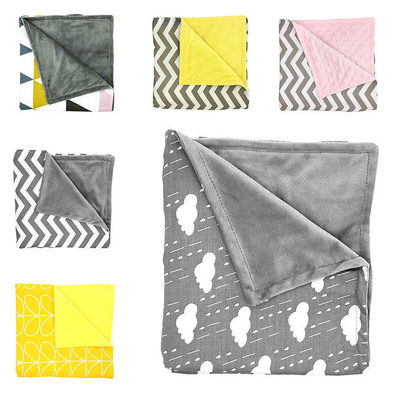 Baby Blanket Newborn Sleeping Soft Blanket Infant Swaddle Nap Receiving Stroller Wrap For Newborn Baby Bedding Blankets