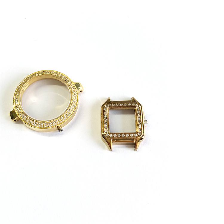 watch case setting stones
