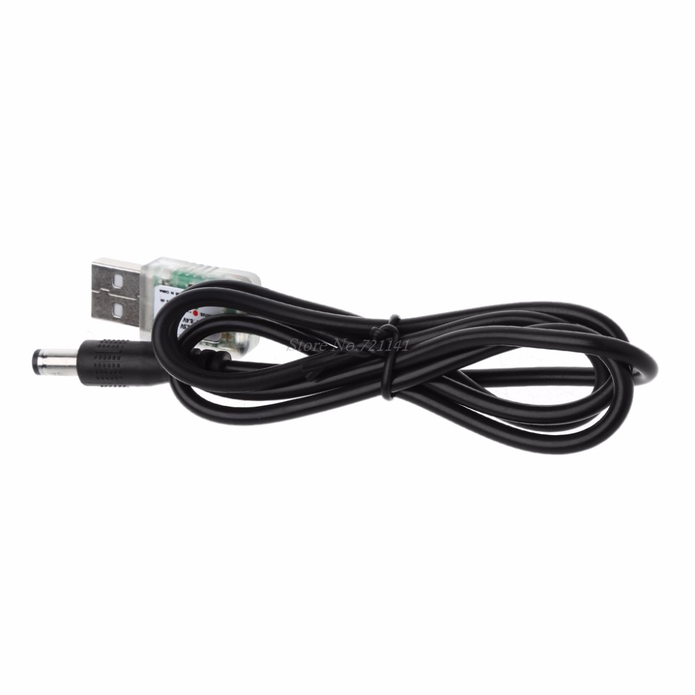 USB 5V to 8.4V Power Charge Cable For Bicycle LED Head Light 18650 Battery Pack Dropship