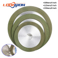 100mm/125mm/150mm Diamond Grinding Wheel Grinding Circle Grit 150-320 for Tungsten Steel Milling Cutter Tool Sharpener Grinder