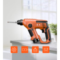 Dongcheng Electric Hammer Impact Drill Power Drill 12V 12mm 3 Functions DC Electric Rotary Hammer with BMC and 5pcs Accessories