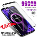9999D Full Curved Tempered Glass For Samsung Galaxy S9 S8 Plus S7Edge Screen Protector For Samsung A8 A6 Plus 2018 Note 8 9 Film