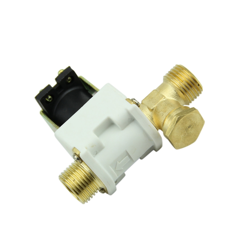 DC 12V 1/2" Electric Solenoid Valve For Water Air N/C Normally Closed Solar Water Heater Accessories Parts Replacements Durable