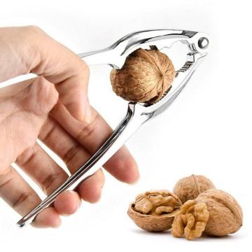 1pcs Zinc Alloy Nutcracker Sheller Walnut Nut Cracker Fruit Almond Pecan Accessories Walnut Tool Nutcracker Quick Kitchen P9U7