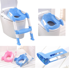 Portable Adjustable Ladder Potty Infant Kids Folding Safety Child Seats Urinal Toilet Trainer Seat Pot Baby Potty Training Stool